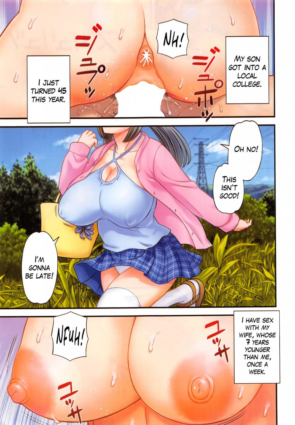 Hentai Manga Comic-Megumi-san is my Son's Girlfriend-Chapter 1-1